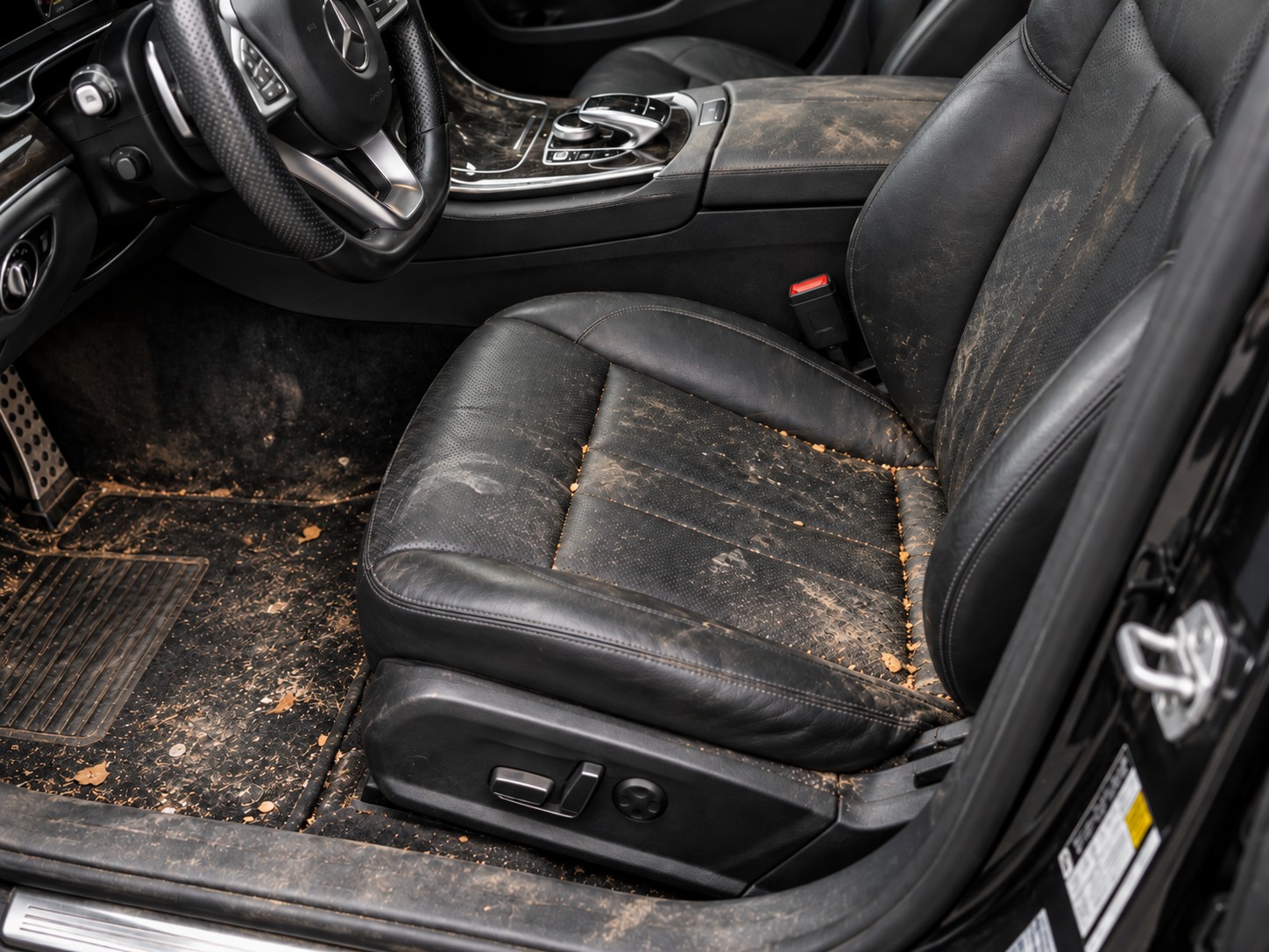 Dirty interior