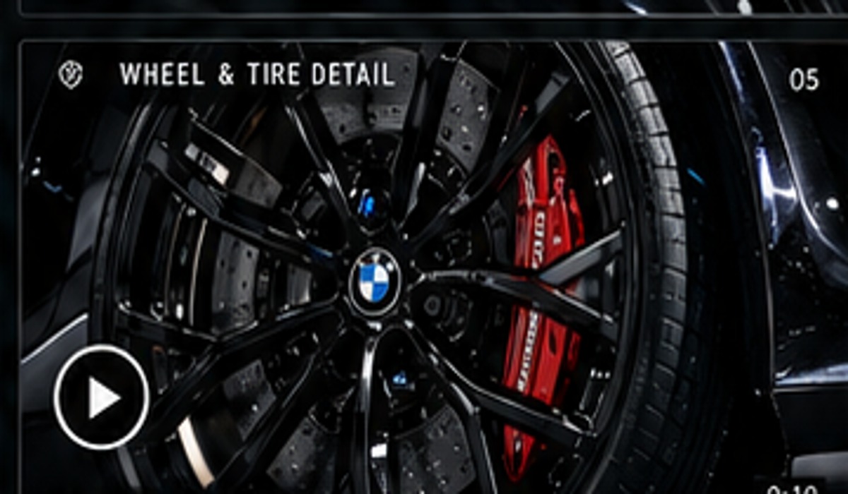 Clean wheel finish